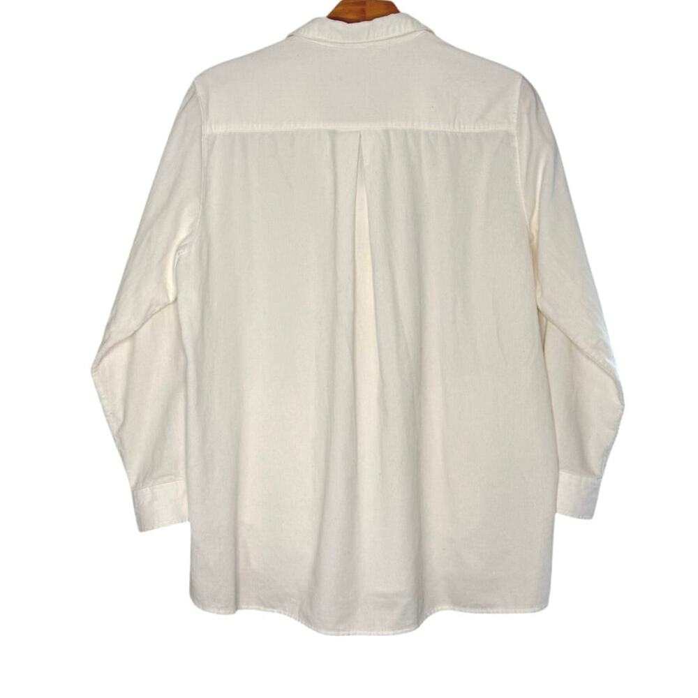 Garnet Hill feather wale Corduroy tunic size large - Picture 5 of 10